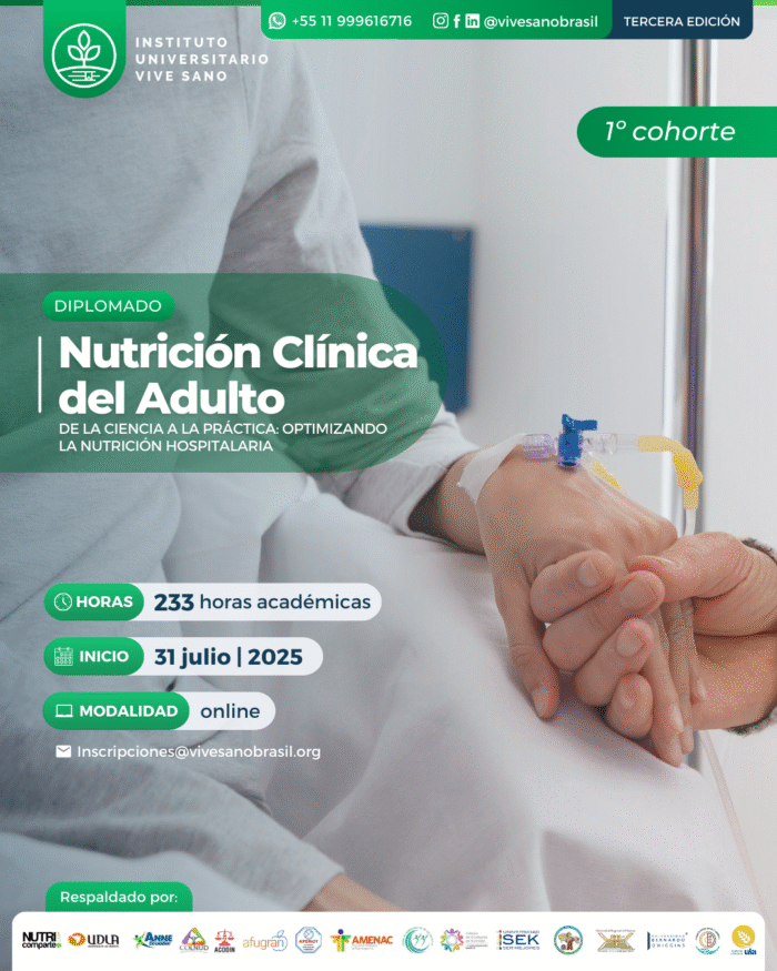 Afiche - Diplomado en Nutrición Clínica del Adulto E3C1
