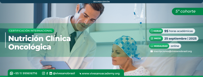 Banner Mailing - Certificación Internacional Nutrición Clínica Oncológica - E2C5