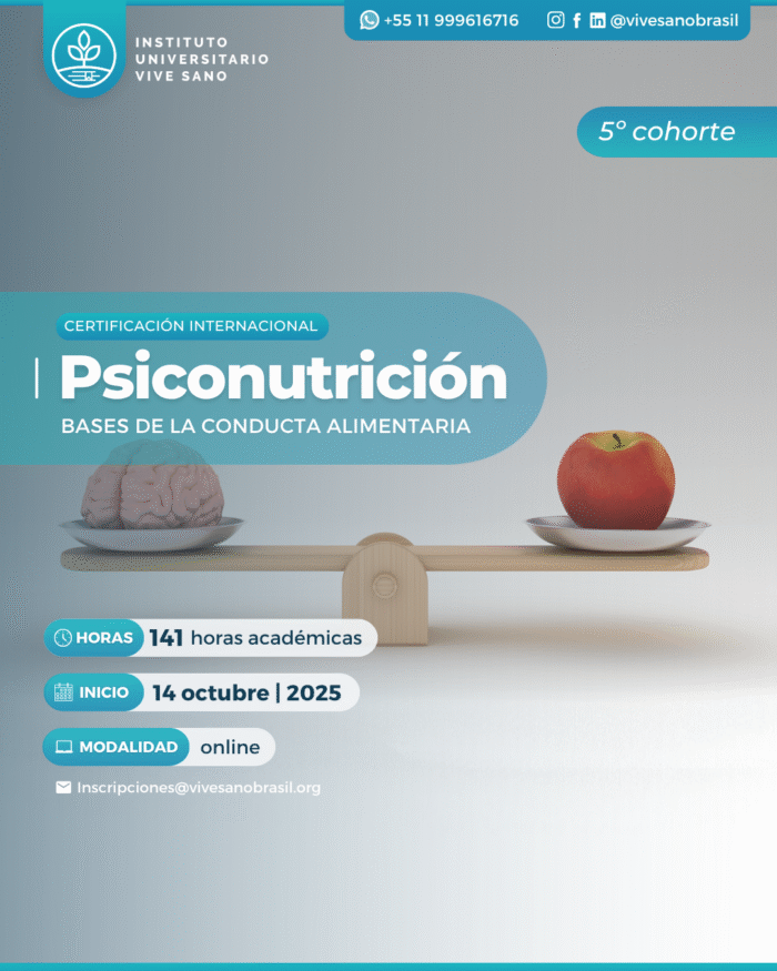 Afiche - Cert. en Psiconutrición E1C5