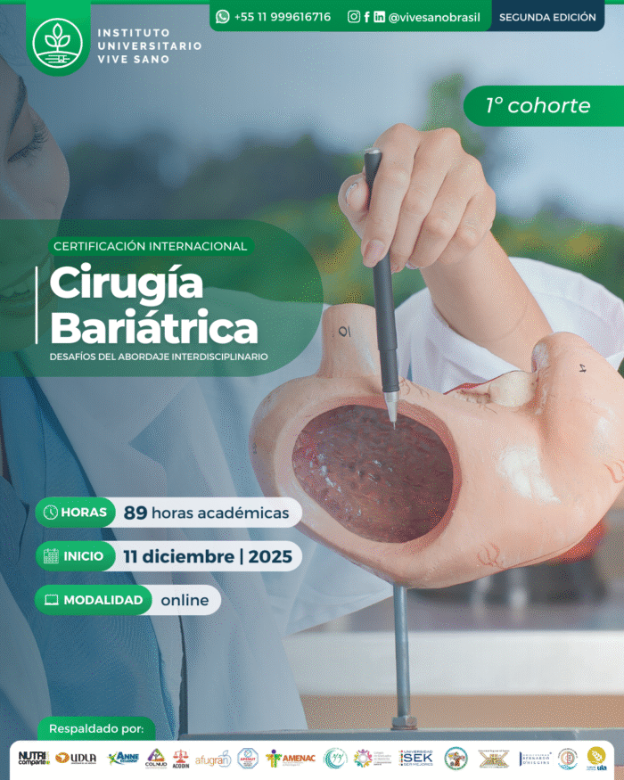 Afiche - Certificación Internacional en Cirugía Bariátrica - E2C1