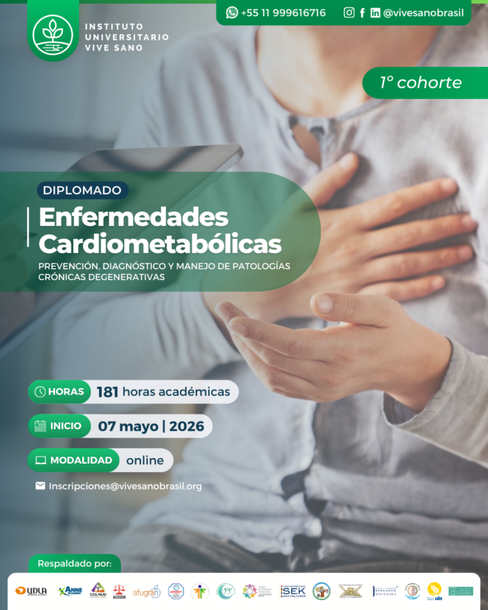 Con avales - Afiche - Diplomado Enfermedades Cardiometabólicas E1C1