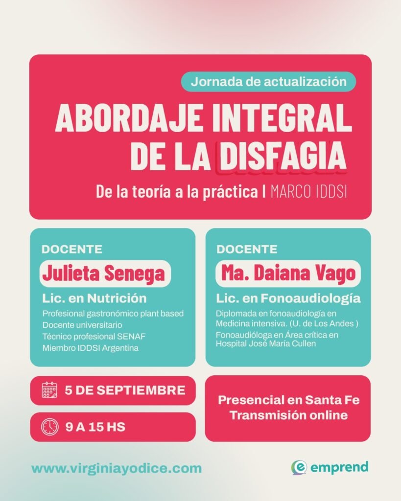 Jornada de Actualización: Abordaje Integral de la Disfagia