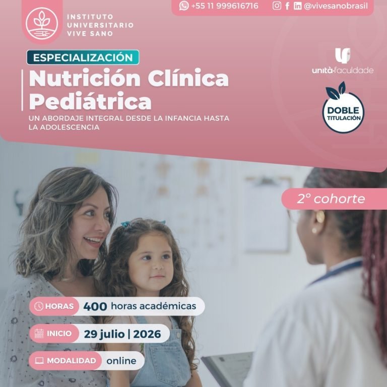 Especialización en Nutrición Clínica Pediátrica - E1C2