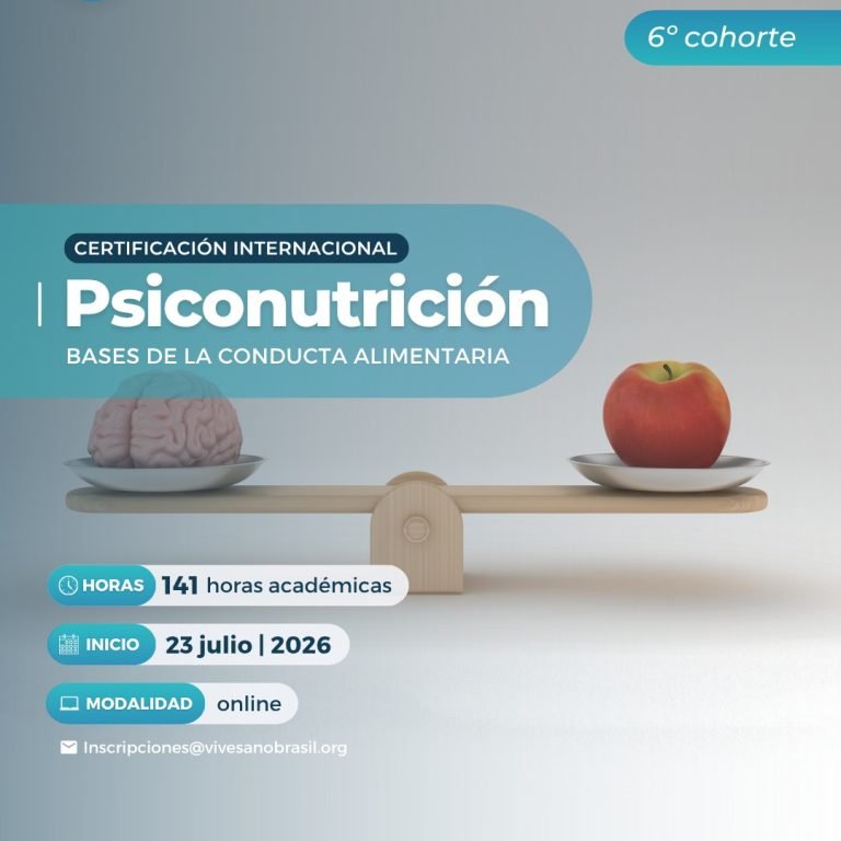 Certificación Internacional en Psiconutrición; Edición: 1; Cohorte: 6
